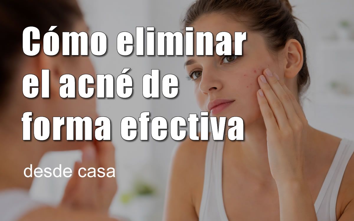 como eliminar el acne